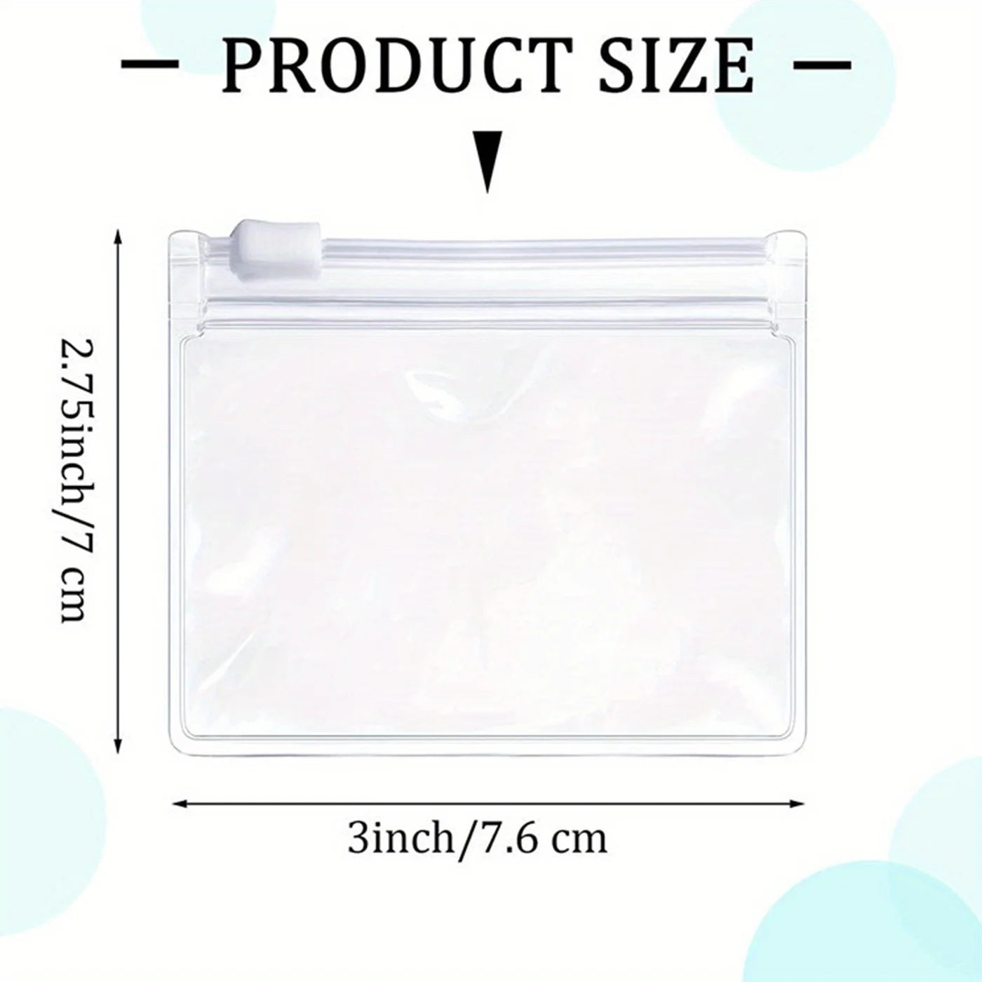 Jewelry Storage Bag Pill Pouch Bags Zippered Pill Pouch Reusable Clear Pill Bags Self Sealing Travel Medicine Organizer Storage
