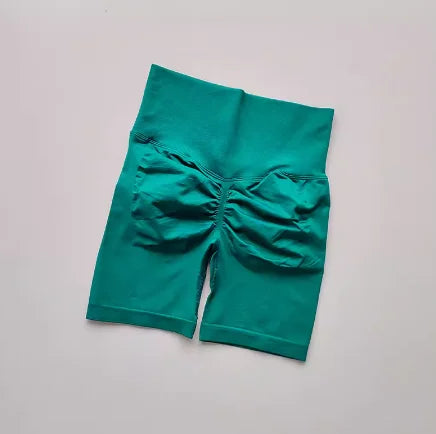 MMAlto Women's High Waist Yoga Shorts – Hip Push Up Tummy Control Gym Shorts | S-L | 21 Colors