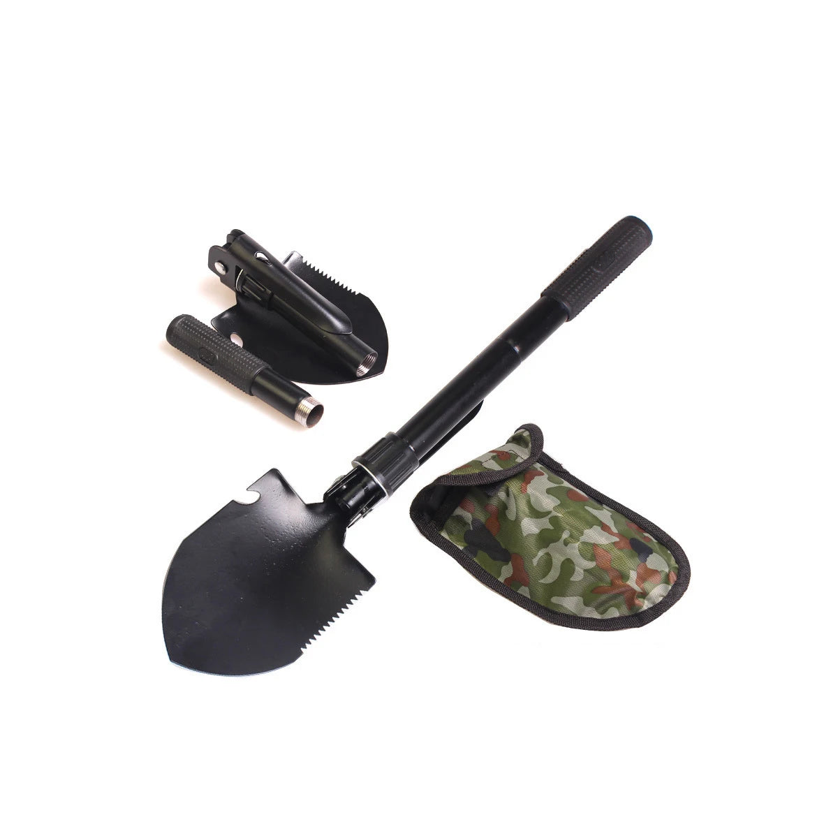 Engineer Military Folding Shovel Foldable Outdoor Garden Tooling Shovels for Digging Multifunctional Tools Survival Agricultural