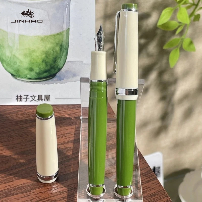 JINHAO 82 Limited Edition Colors Fountain Pen Macaron Color Gold Clip EF/F/M Calligraphy Pen Stationery Office School Supplies