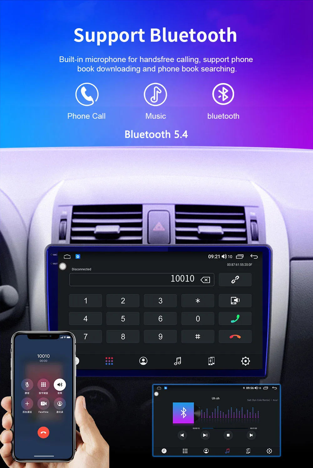 Android 16 Carplay Auto Car Radio Multimedia For Chevrolet Silverado 3 GMTK2 2014 2015 2016 2017 2018 GPS BT 4G Stereo Head Unit