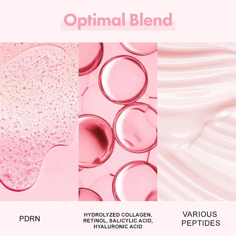 Salmon PDRN Collagen Peptide Facial Serum for Dull Skin - Boosts Elasticity Skin Renewal Repair Korean Beauty Product