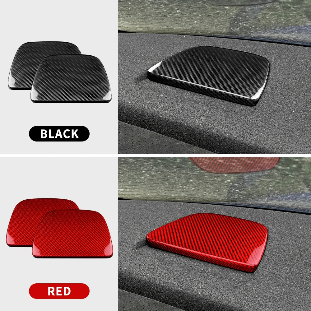 Real Hard Carbon Fiber For Subaru BRZ Toyota GR86 2021 2022 2023 2024 LHD RHD Car Trim Panel Sticker Dry Carbon Accessories