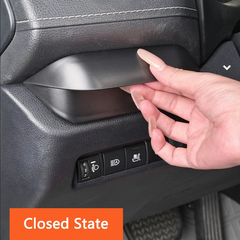 Car Hidden Storage Box Console Tray Glove Compartment Organizer for Toyota RAV4 2020-2025