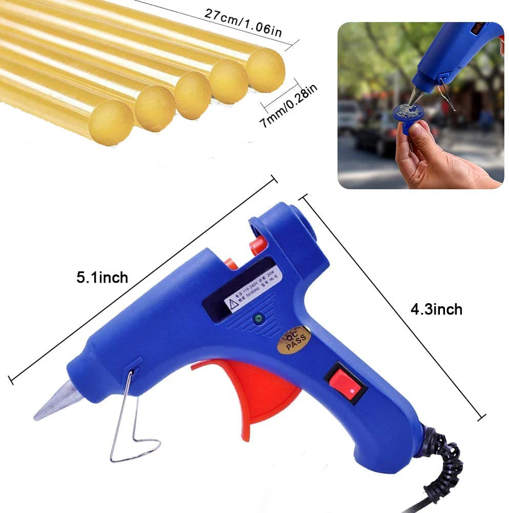 Professional Paintless Car Dent Repair Kit – 25/35/77PCS Auto Body Dent Removal Tools with Puller & Glue Gun