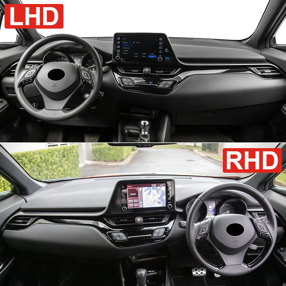 For Toyota CHR C-HR CH R 2016 2017 2018 2019 2020 2021 2022 2023 Car Dashboard Mat Sun Shade Non-Slip Pad Cover Accessories