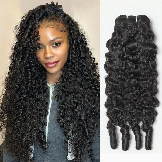 Burmese Curly Human Hair Bundles Human Hair Quality Brazilian Hair Extensions Deep Wave Hair Weave Bundles Raw Hair Bundles