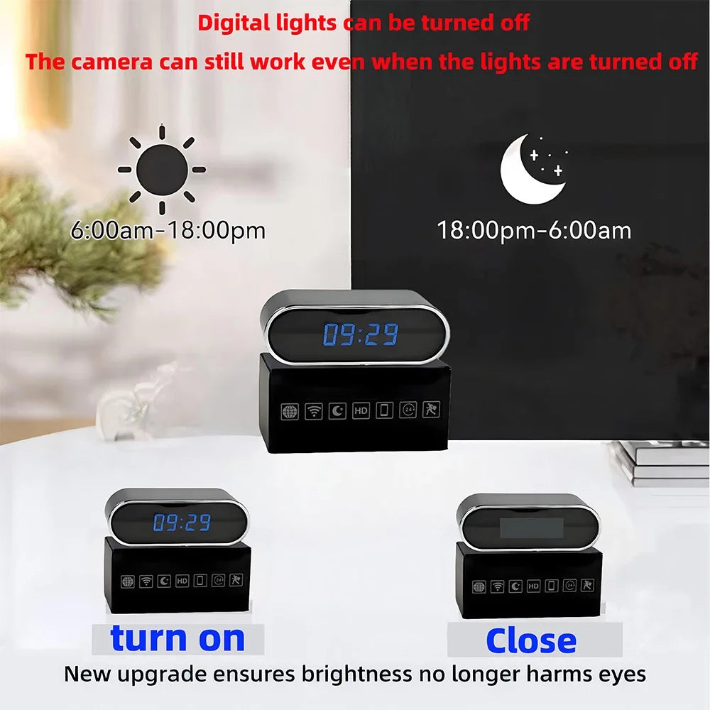 4K Mini WiFi Home Camera — Night Vision & Remote Viewing