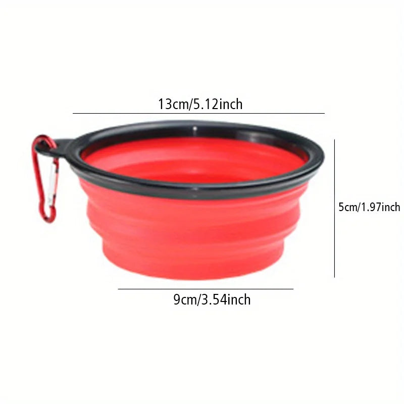 Collapsible Silicone Dog Bowl - Portable Travel Water Bowl – photo 9