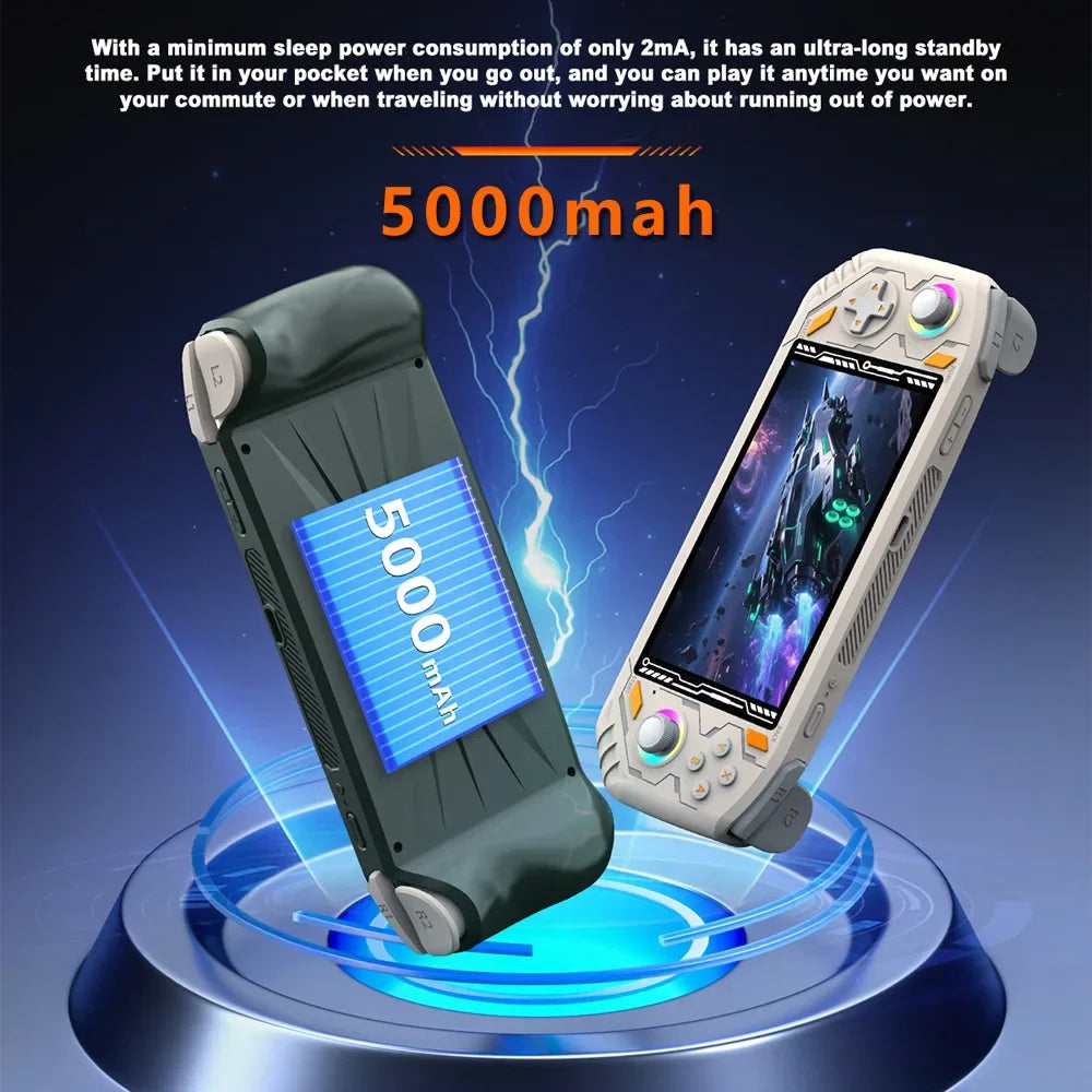 AISLPC Retro Handheld Game Console RK3562 Chip 5.5'' Screen Supports WiFi Bluetooth HD-Out RG52 Mini Video Game Player For PSP
