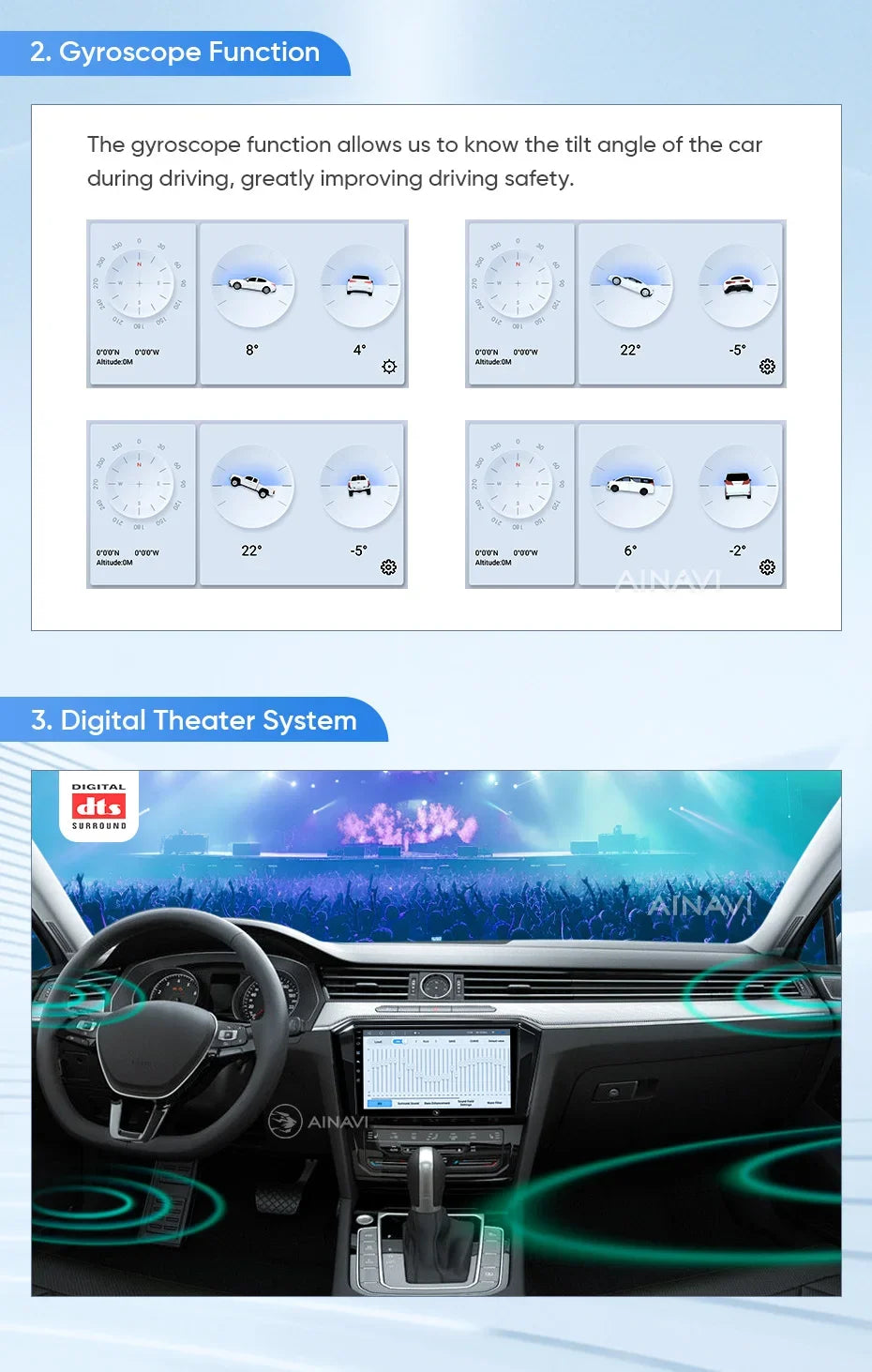 Ainavi Car Multimedia Player For Volkswagen VW Tiguan 2006 2008 2010 2016 Golf Plus Wireless Carplay Android Auto 4G Wifi 2din