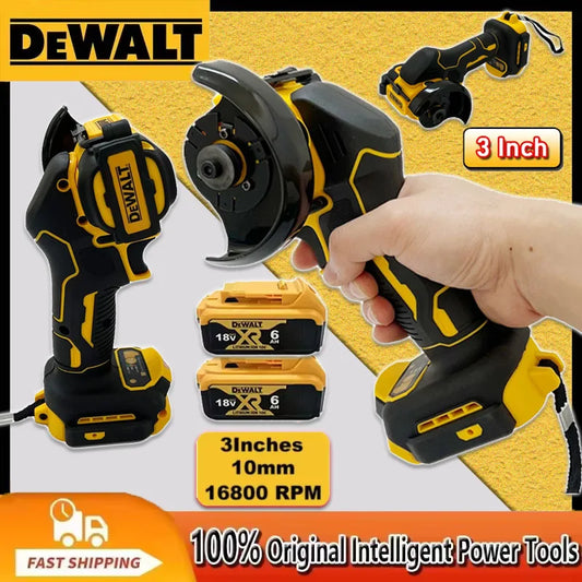 DEWALT Cordless Grinder Cutting Machine Grinding Polishing Machine Electric Diamond Cutting Grinder Power Tools Angle Grinder