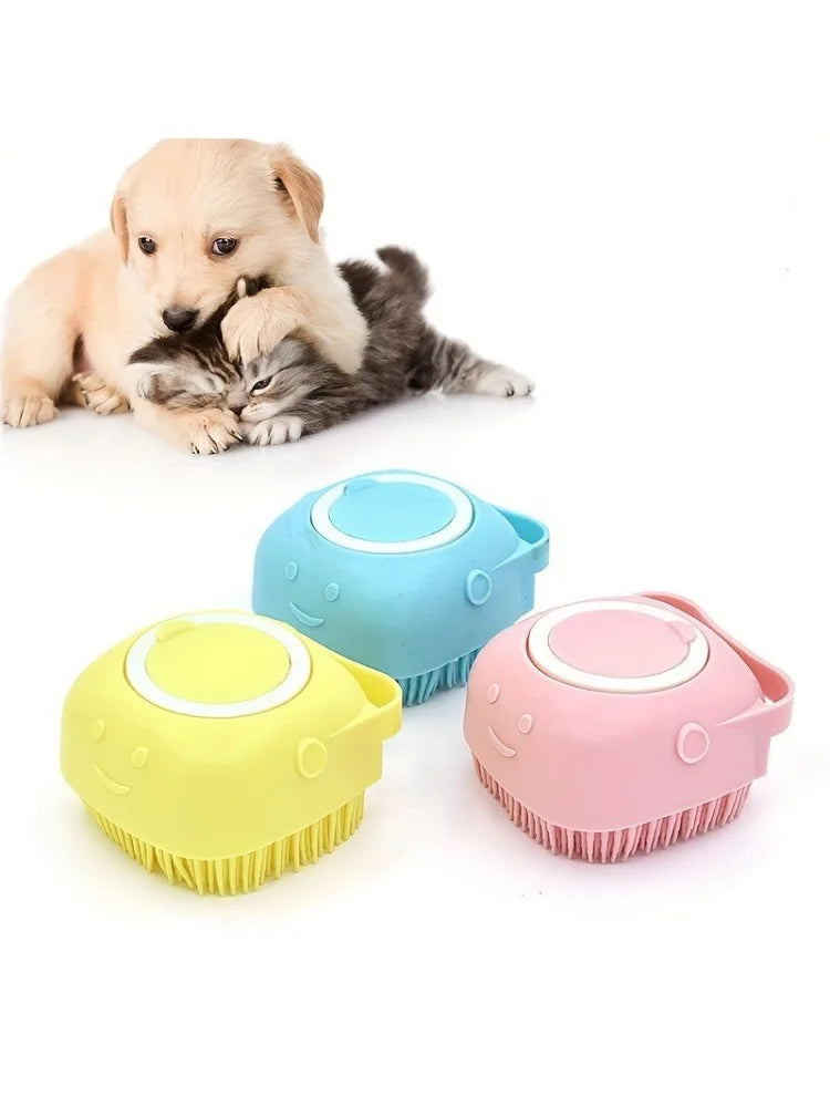 1-Pack Deshedding Tool for Dogs - Christmas Pet Grooming Kit for Reducing Hair on Furniture & Carpet