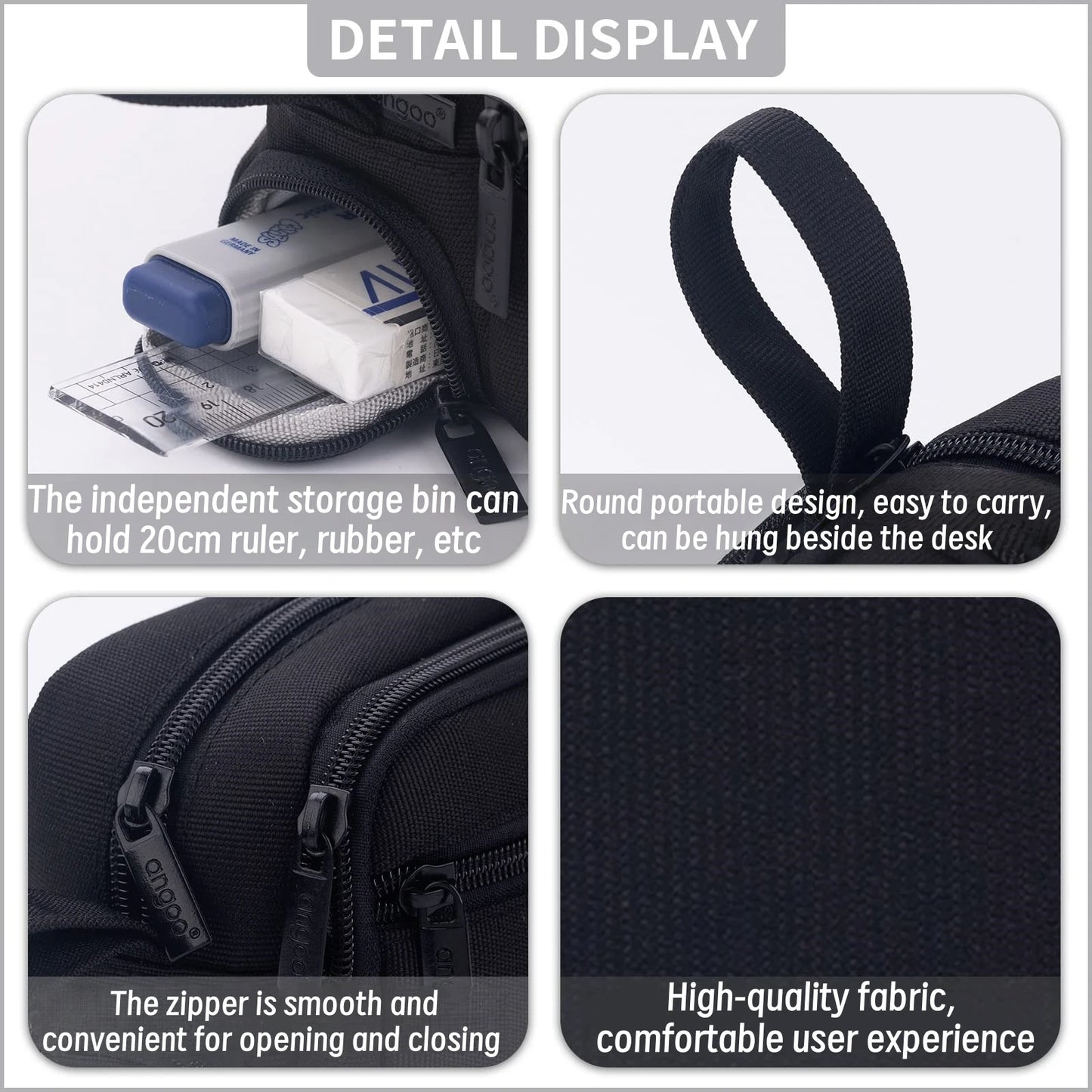 Large Capacity Multi-Functional Pencil Case for Students