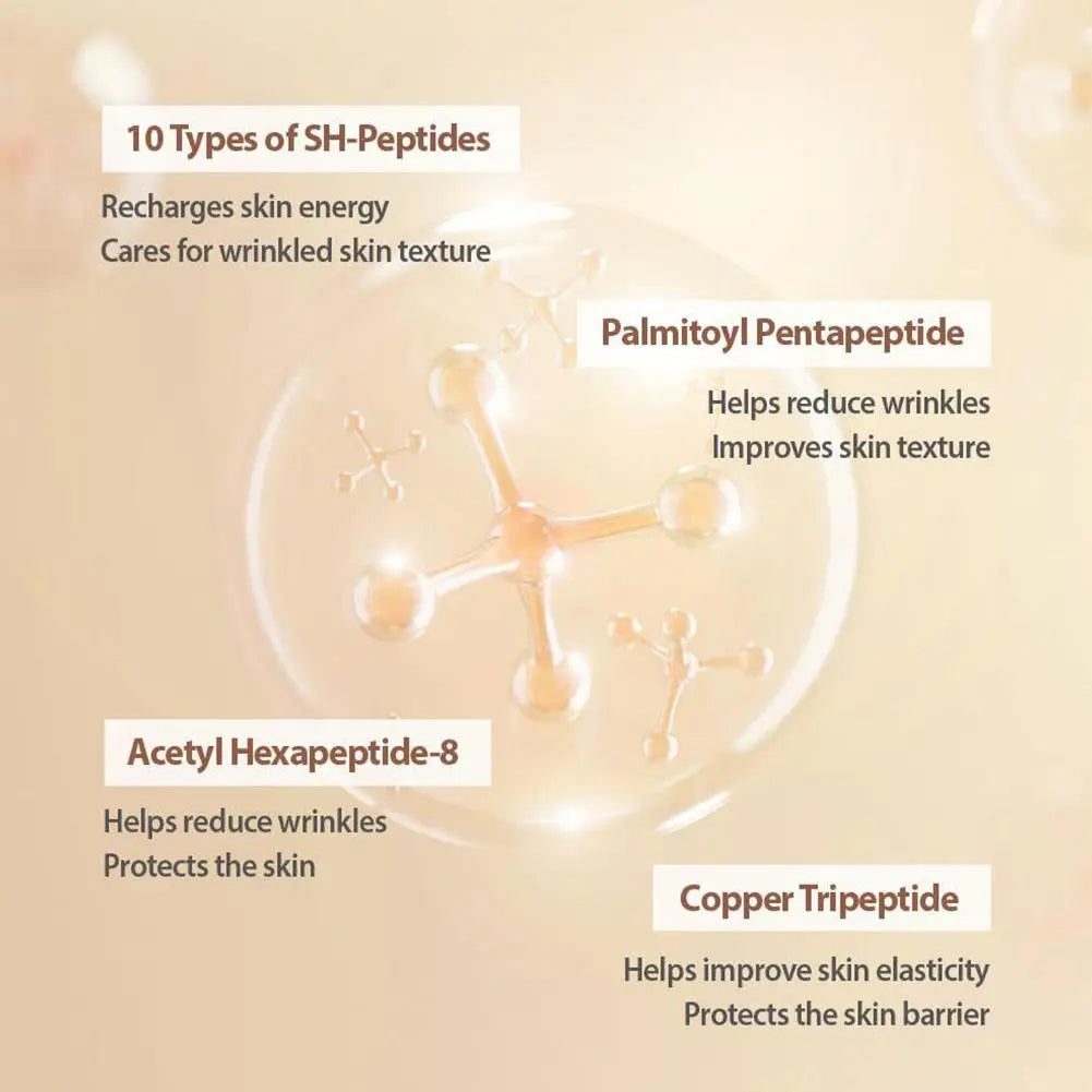 Deep Collagen Peptide Ampoule Serum – Anti-Wrinkle, Firming & Brightening Face Serum | 40ml/50ml