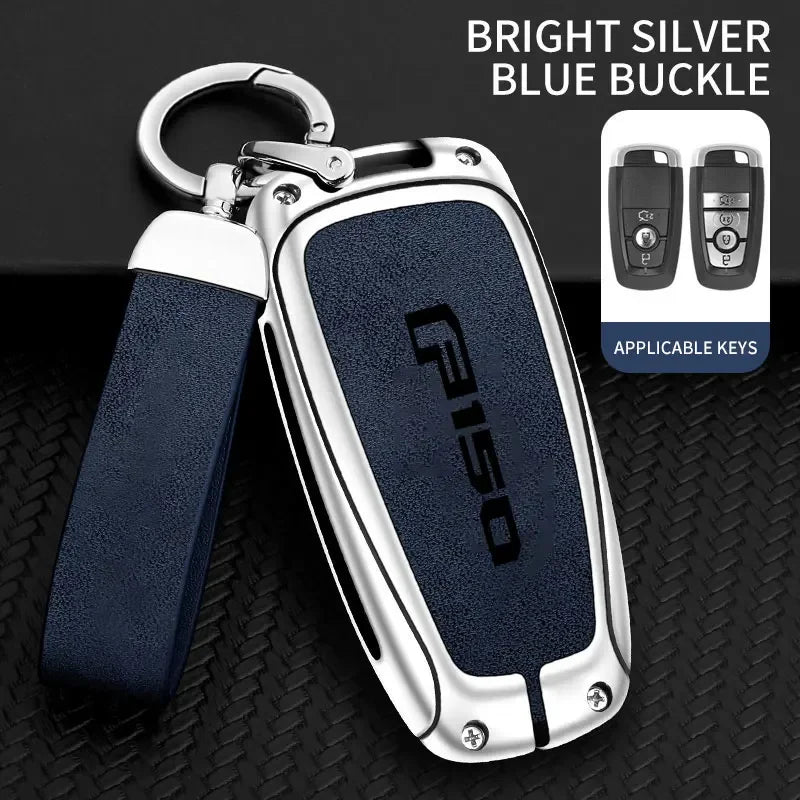 Zinc Alloy Remote Key Fob Cover for Ford F-150 / Raptor