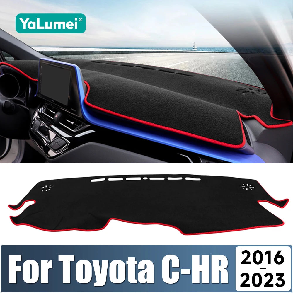 For Toyota CHR C-HR CH R 2016 2017 2018 2019 2020 2021 2022 2023 Car Dashboard Mat Sun Shade Non-Slip Pad Cover Accessories