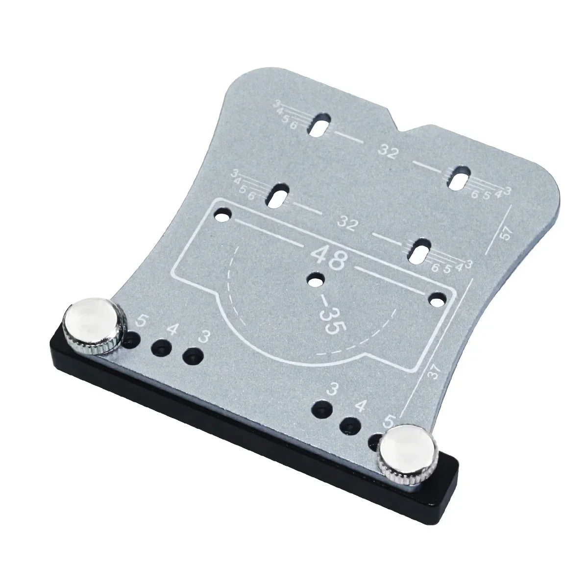 35mm Hinge Aluminum Alloy Hole Opener Hinge Hole Positioning Plate Door Woodworking Board Hinge Special  Positioning Template