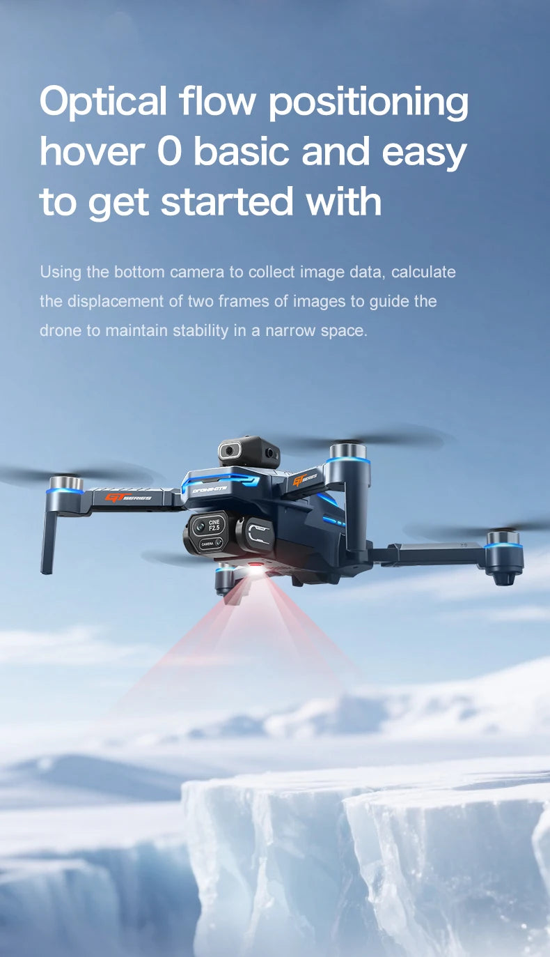 2026 New GT8 Drone GPS 8K Professional HD 360° Dual Cameras 5G WIFI Brushless Motors Obstacle Avoidance Foldable Quadcopter Toys