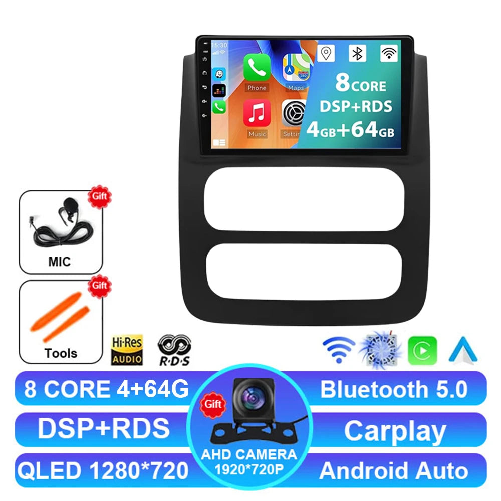 Android 15 Car Radio for 2002-2005 Dodge RAM - CarPlay & GPS