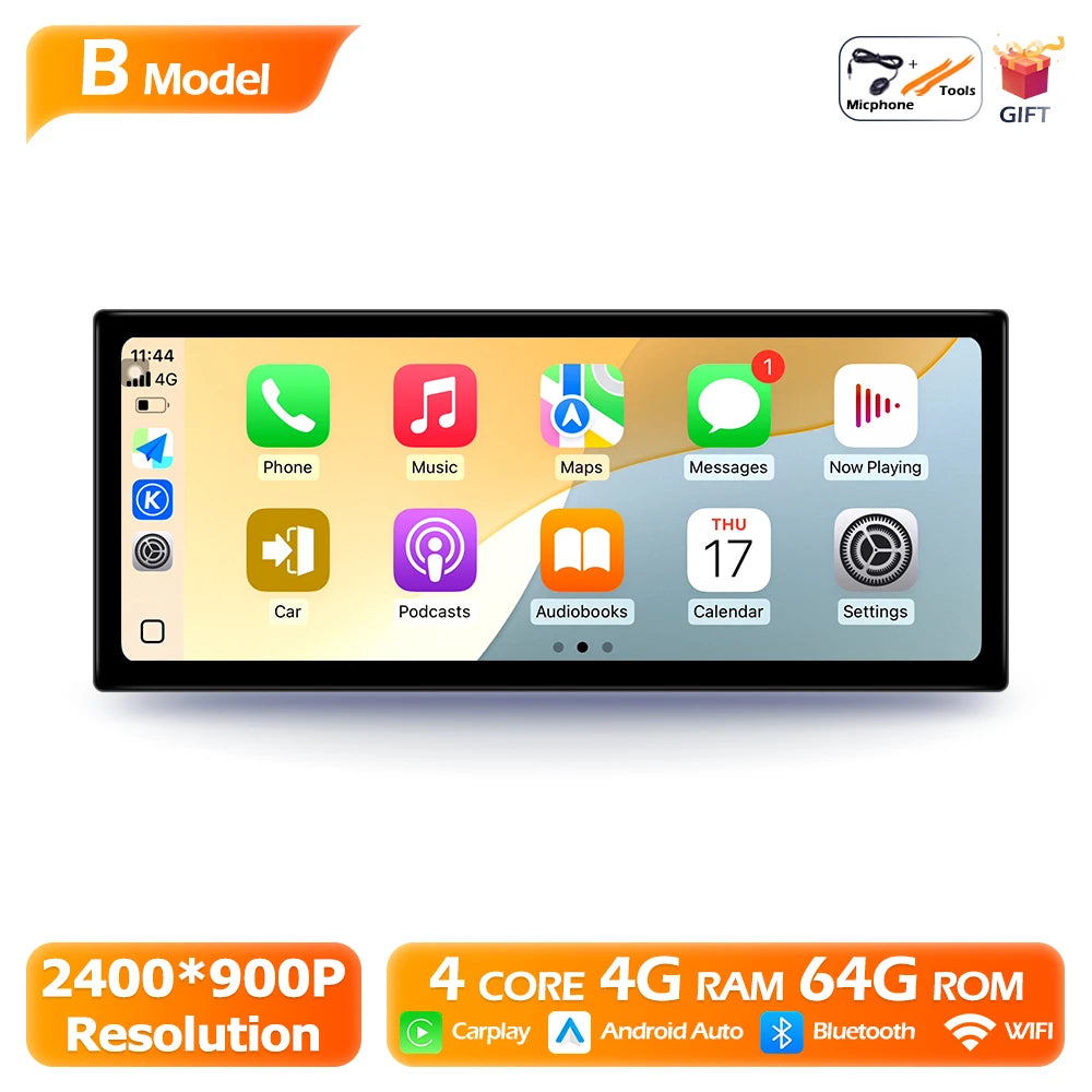 Android OS 12.3 inch For Toyota Corolla 2019-2023 E210 Car Radio Multimedia Video Player Navigation GPS Auto Carplay Bluetooth