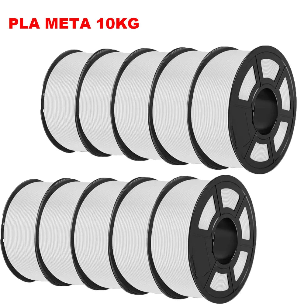 SUNLU 3D Filament PLA/PLA META/PETG/ABS/TPU/PLA MATTE 1.75mm 10Roll 1KG/0.5KG 3D Printer Filament for 3D Printer