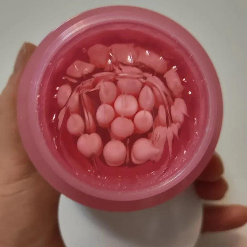 Korean Pink Collagen PDRN Capsule Cream – Niacinamide Face Moisturizer for Even Skin Tone | Lightweight Non-Greasy