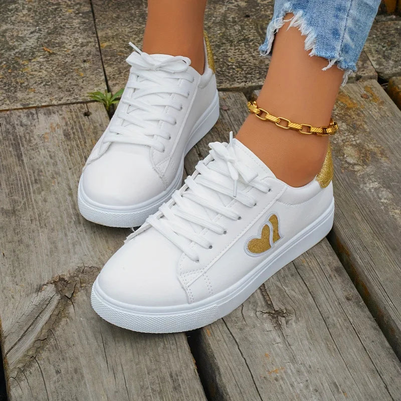 Breathable Canvas Sneakers for Women — Anti-Odor Low-Cut All-Season Shoes