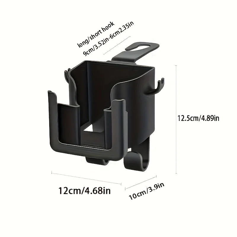 2pcs Multi-functional Car Seat Back Storage Rack - Cup/Phone Holder & Hook Fits Most Models Car Organizer | 24-hour Shipping