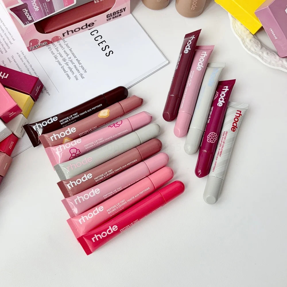Limited Edition Lipstick Pretzel Sweet Pea Berry Lemontini Caramelized Banana Lip Gloss Lasting Nourishing Daily Care Makeup