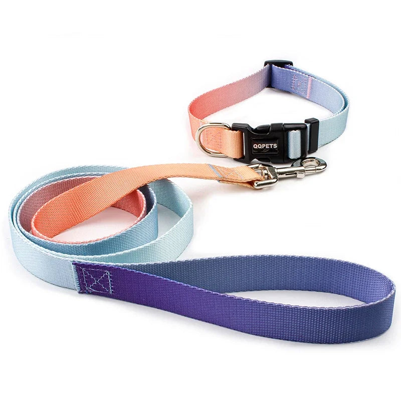 Adjustable Nylon Dog Collar & Leash Set - Quick Release Buckle - photo 28