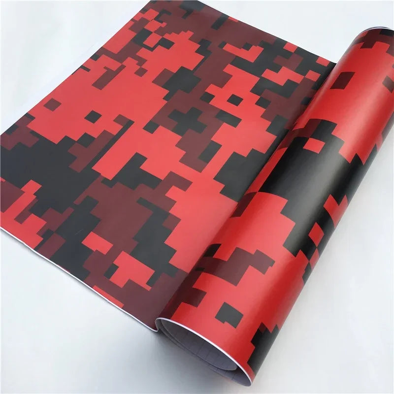 Arctic Snow Camo Vinyl Film Car Wrap Camouflage Vinyl Wrapping Car Sticker Bike Console Computer Laptop Skin Scooter Motorcycle