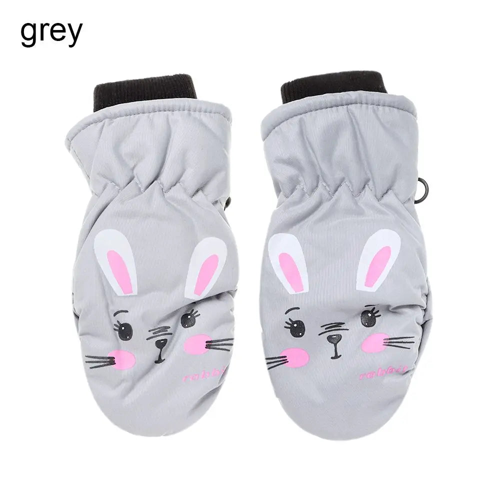 Toddler Cartoon Bunny Mittens - Warm Full Finger Gloves 0-5 Years - photo 20