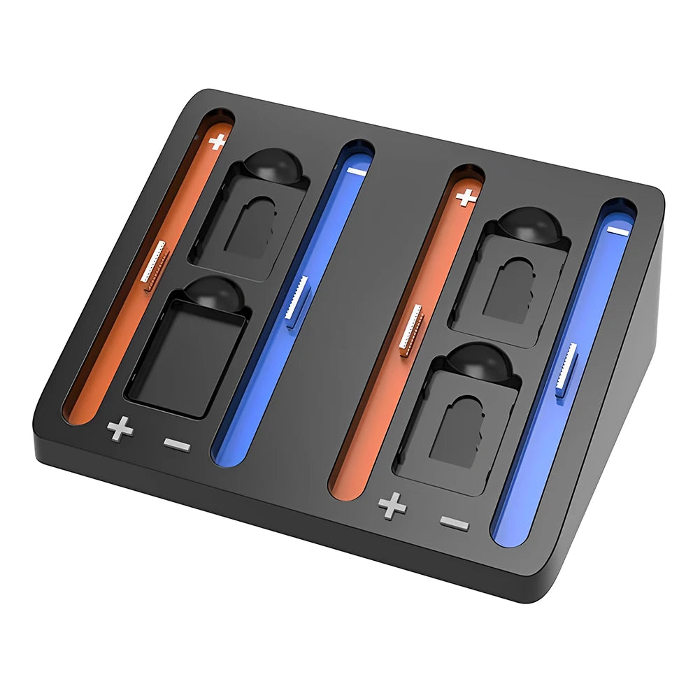 Controller Charger Dock for Nintendo Switch 2 Joycons Charging Stand Station for Nintendo Switch Accessories Support 4 Joy-con