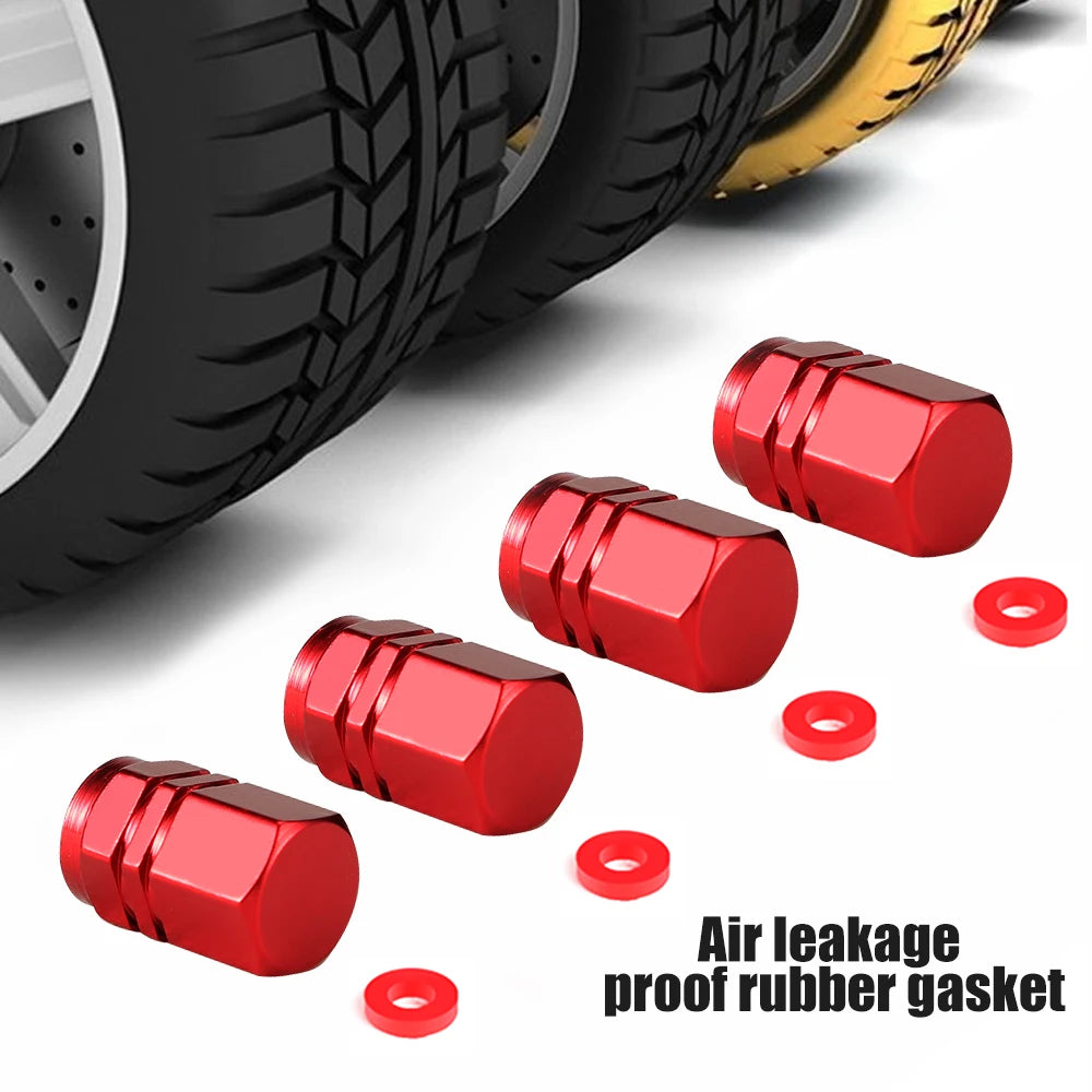 DSYCAR 12Pcs Universal Car Moto Bike Tire Wheel Valve Cap Cover Car Styling for Fiat Audi Ford Bmw Toyota VW Lada Opel Kia
