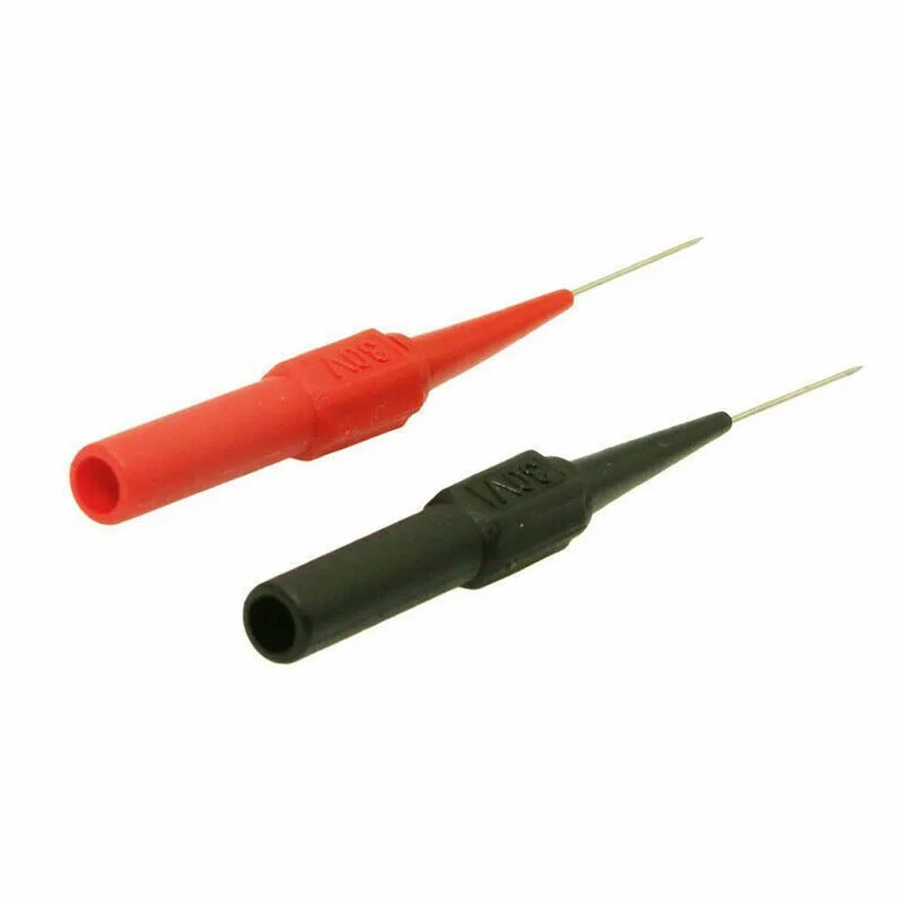 10Pcs Diagnostic Tools Multimeter Test Lead Extention Back Piercing Needle Tip Probes Autotools Automotive Kit Machine 0.7MM