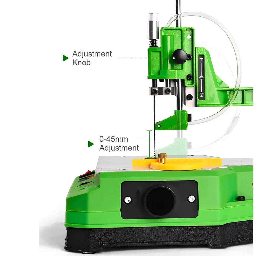 Desktop Curve Saw Desktop Scroll Saw for Precise Curve Cutting Table-mounted Curve Cutting Saw Jigsaw Table Saw Bench Curve Saw