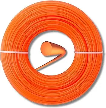 15m*2.0/2.4/2.7/3mm Mowing Nylon Grass Trimmer Rope Brush Cutter Strimmer Line Mowing Wire Lawn Mower Accessory（circle shape）