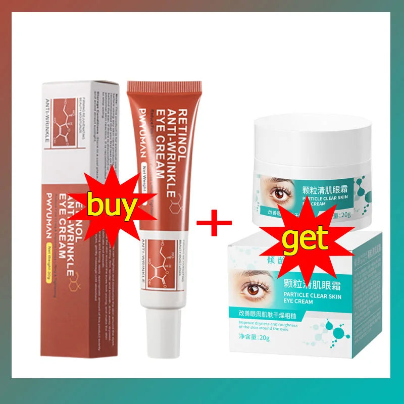 Fat Granules Remover Eye Cream Effective Remove Fat Granules Puffiness Anti-Particles Milia Remover Product Repair Eye Skin Care