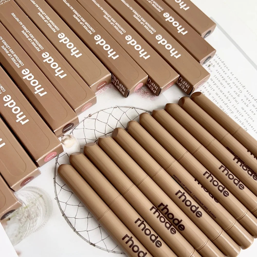 Brand Skin Peptide Lip Shape Pen Lip Liner Long Lasting Lip Tint Pencil Pen Makeup Lipstick Powder Blusher Gloss Rouge Makeup