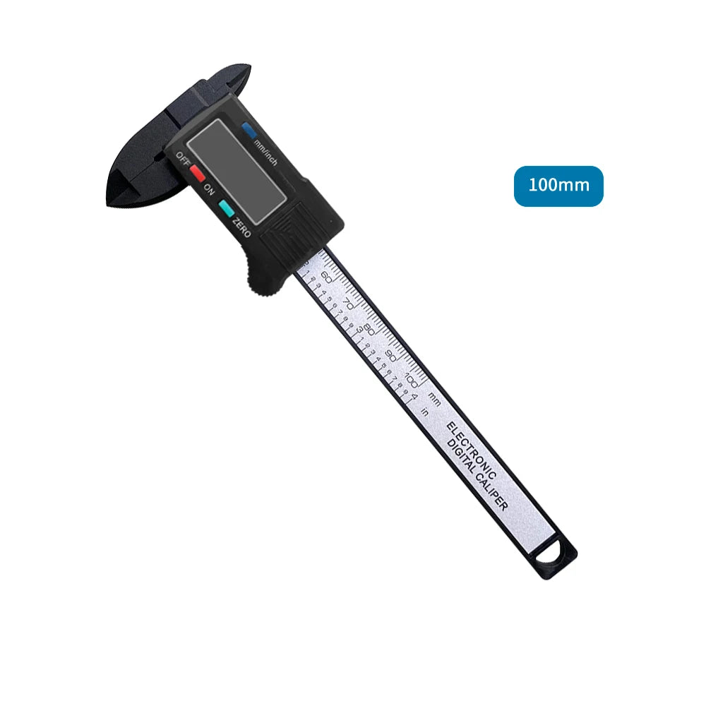 Digital Vernier Caliper — Carbon Fiber, 0.01mm, 100/150mm