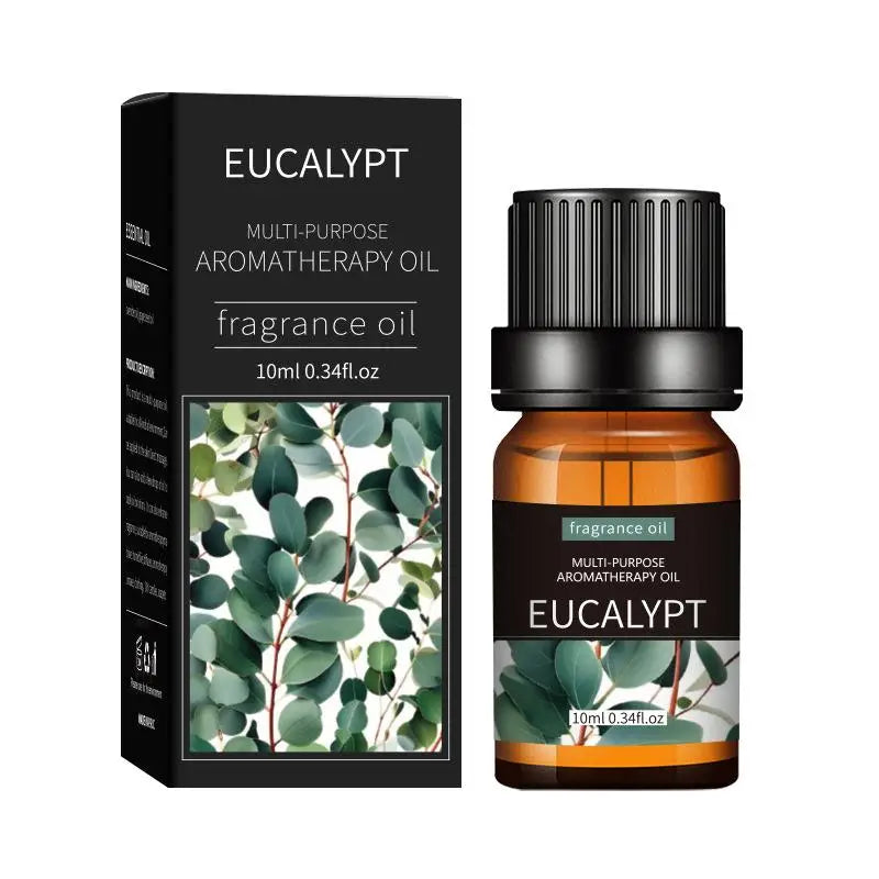 20Flavors 10ml Essential Oils For Aroma Diffuser Air Humidifier Lavender Rose Eucalyptus Sandalwood Air Freshening Aromatherapy