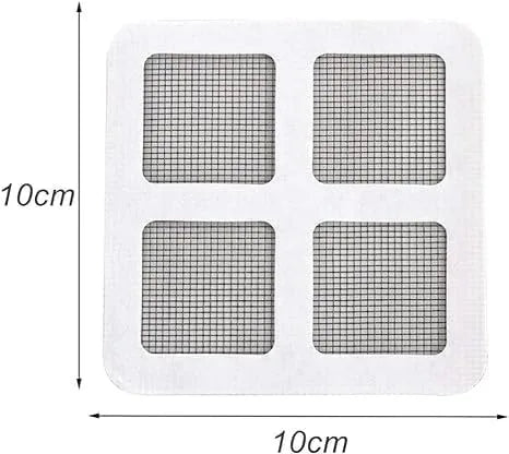 60 Disposable Mesh Hair Catcher Stickers for Drains