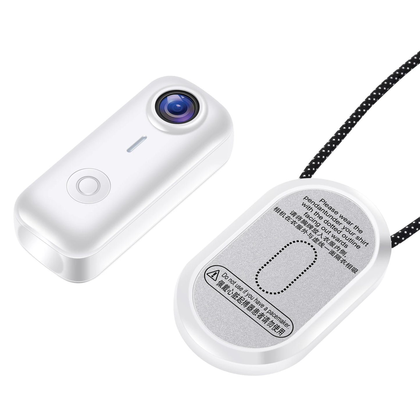 Magnetic Wearable Action Camera — 1080P WiFi Night Vision Body Cam