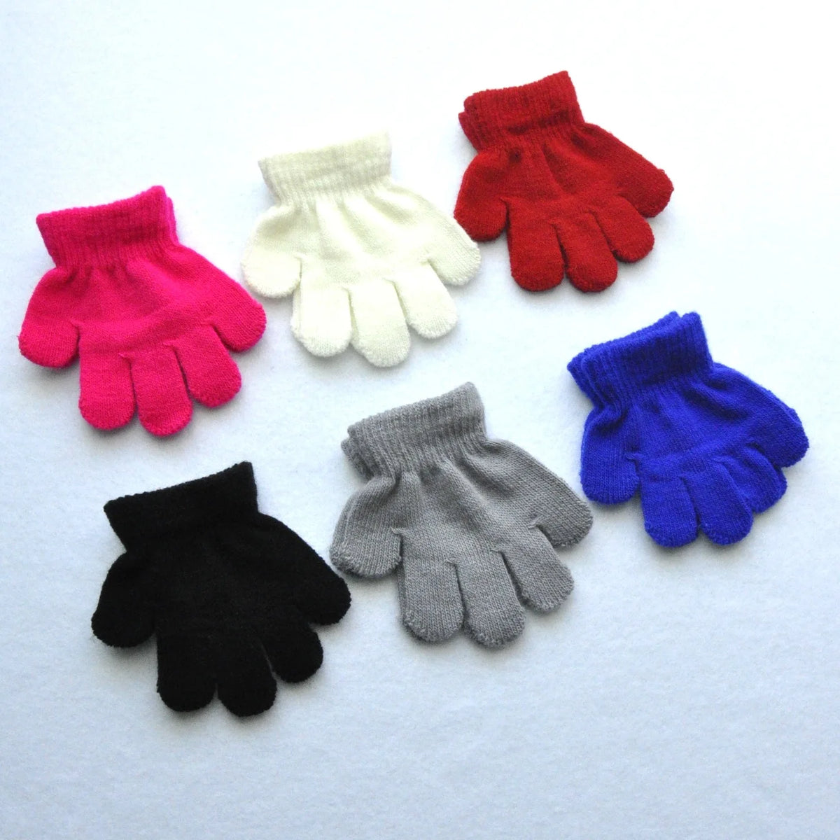 Toddler Knitted Mittens - Soft Winter Gloves for Ages 1-3 - photo 5