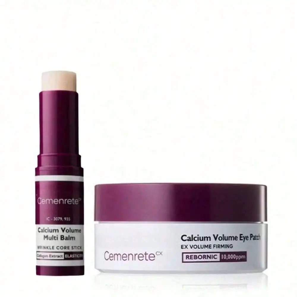 Calcium Volume Multi Balm+Eye Patch 60ea Korean Skin Care Cosmetics With Collagen Extract Elasticity Eye Shiel DSkin Repair