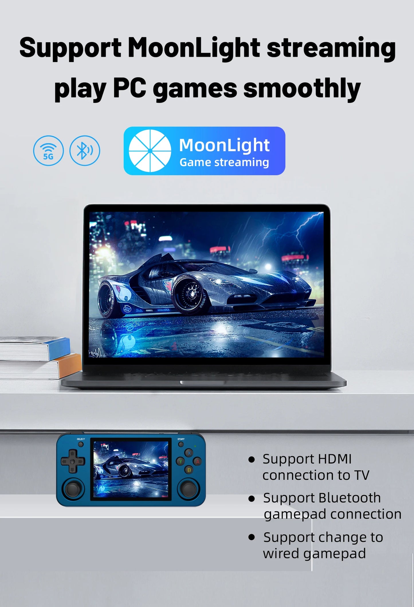Anbernic RG353M Metal 3.5 Inch IPS Touch Screen Game Player 640*480 Built-in Hall Joystick Android 11 64 Bit Linux System Gifts