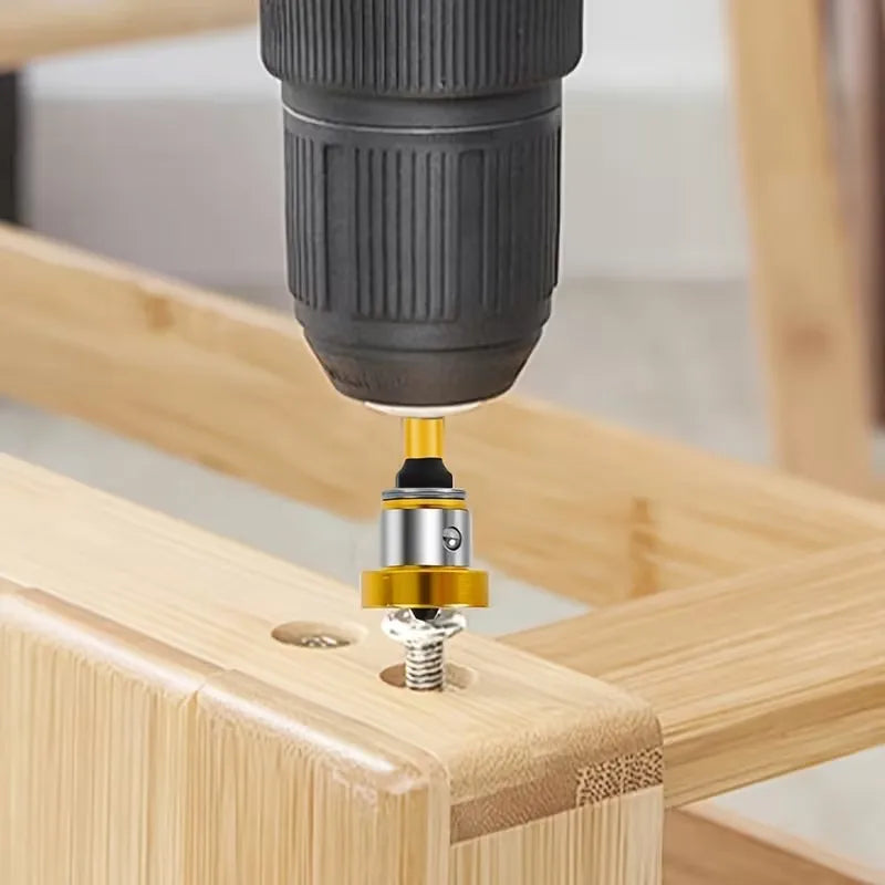 Positioning Screwdriver Bits Steel Magnetic Batch Head For Plasterboard Drywall Locating Batch Head Screws Setter Drilling Tool