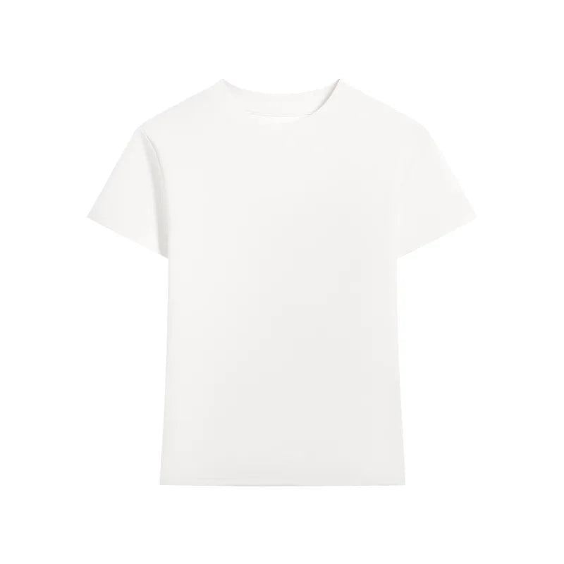 Women's Cotton Loose T-Shirt — Korean Streetwear Short-Sleeve Summer Tee
