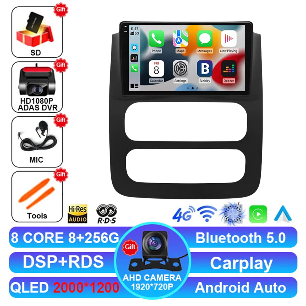 Android 15 Car Radio for 2002-2005 Dodge RAM - CarPlay & GPS